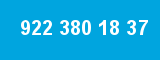 922 380 18 37 922 380 18 37